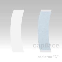 Adesivo blue tape 36 unid contorno"C" Prótese Capilar